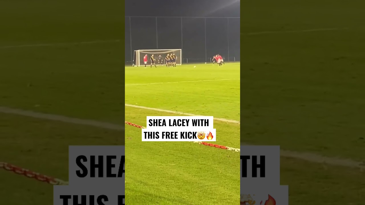 This free kick from 15 year old FODEN REGEN in 