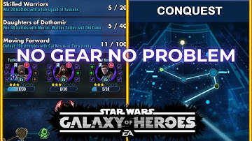 Easily complete NEW character feats in conquest (Merrin, Cal, and Tuskens)