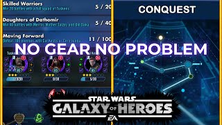 Easily complete NEW character feats in conquest (Merrin, Cal, and Tuskens)