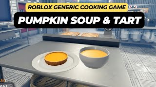 How to Make Pumpkin Soup & Pumpkin Tart in Roblox Generic Cooking Game screenshot 5