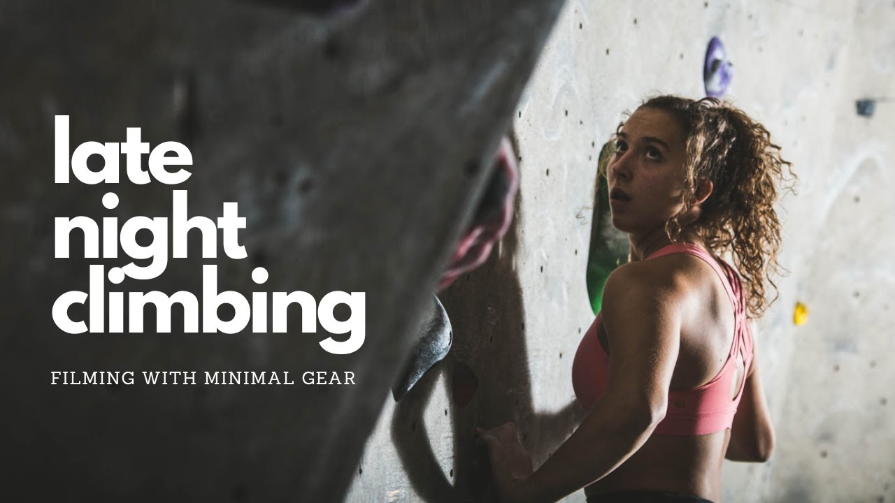 Late Night Boulder Session Filmed with a $150 Lens and a Work Light ...