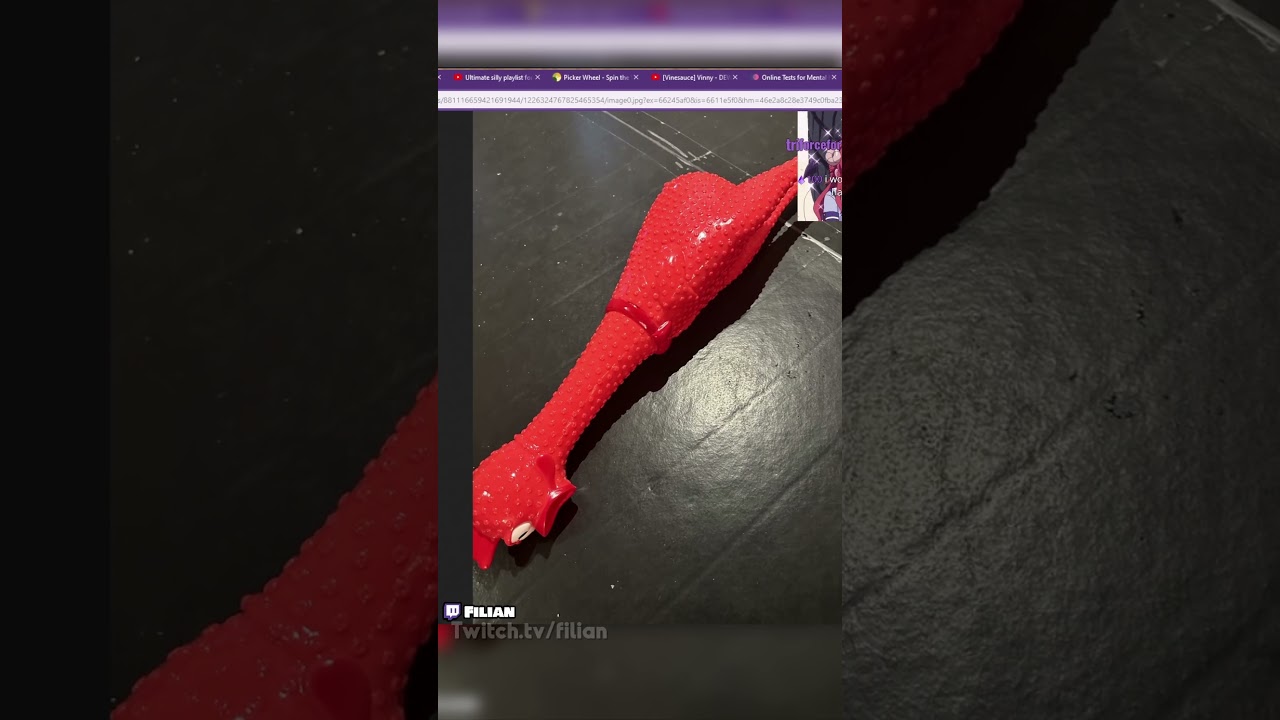 Filian BROKE the worlds largest rubber chicken!  #filian #vtuber
