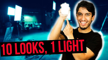 10 Easy Tips To Use ONE LIGHT In Your Next Movie