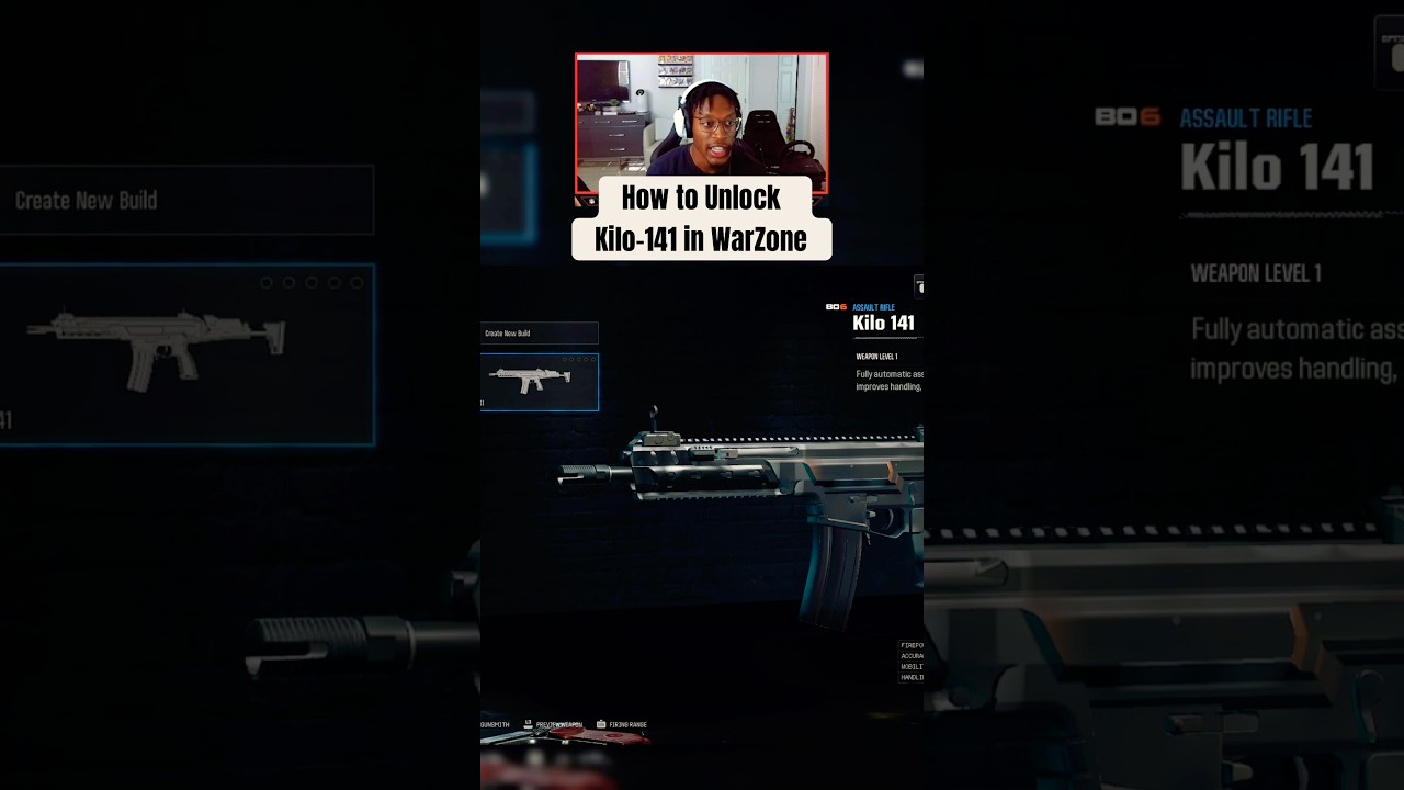 Как разблокировать Kilo-141 в WarZone!