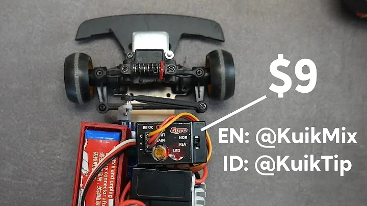How to Install a $9 Gyro on WL Toys 284131 / K989 for Better Drifting