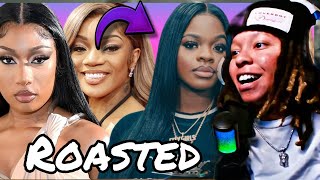 OH NO!🔥LoftyLiyah Reacts To Jt's Wig Gets ROASTED by Megan & Glorilla