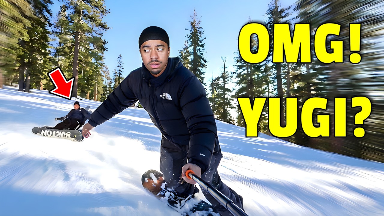 We Went Snowboarding at Lake Tahoe!