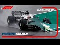 PIERRE GASLY GETS HIT BY A BOARD FROM THE TRACK IN TRICKY CONDITIONS 2022 Japanese Grand Prix mp3