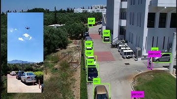 Real-time object detection on drone