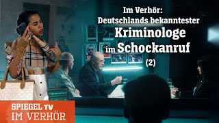 Im Verhör (2): Schockanruf bei Deutschlands bekanntestem Kriminologen | SPIEGEL TV