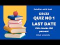 cs432 quiz 1 2024 | cs432 Quiz 1 summer