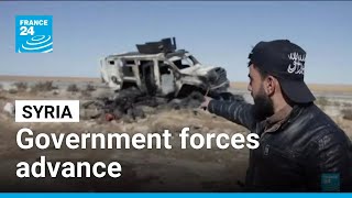 Syrian Government Forces Advance In Previously Kurd-Held Territory France 24 English