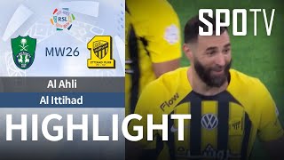 [Saudi Pro League] The SEA Derby berakhir imbang! | Al Ahli vs Al Ittihad | Highlights | MW26
