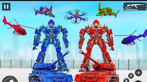 robot tank arystan,Tank robot game like transforming robot game with helicopter robot-Temu Gamer.