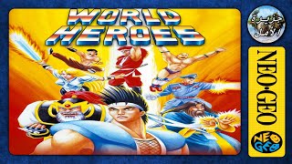لعبة القتال ( أبطال العالم ) || World Heroes ( Neo-Geo Game 1992 ) screenshot 4