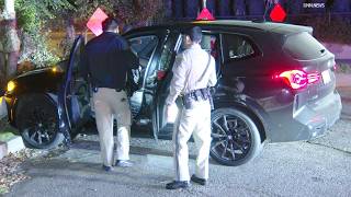 CHP Pursuit of Speeding Stolen BMW on 10 Freeway Ends in Alhambra