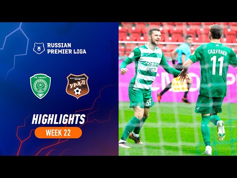 Akhmat Grozny Ural Goals And Highlights