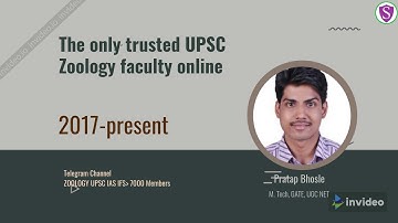 UPSC ZOOLOGY CSE + IFS COURSE (LIVE & PRINTED NOTES)