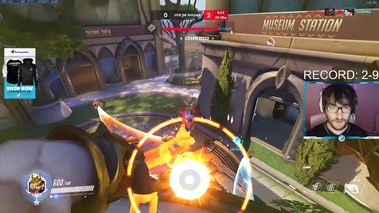 HARBLEU DUO WITH GURU - ROADHOG GAMEPLAY OVERWATCH SEASON 28 TOP 500