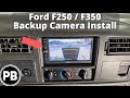 1998 - 2004 Ford F-250 / F-350 / Excursion Backup Camera Install