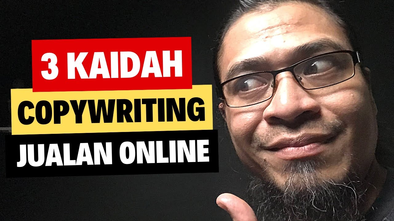 3 Kaidah Penulisan Copywriting Untuk Jualan Online 