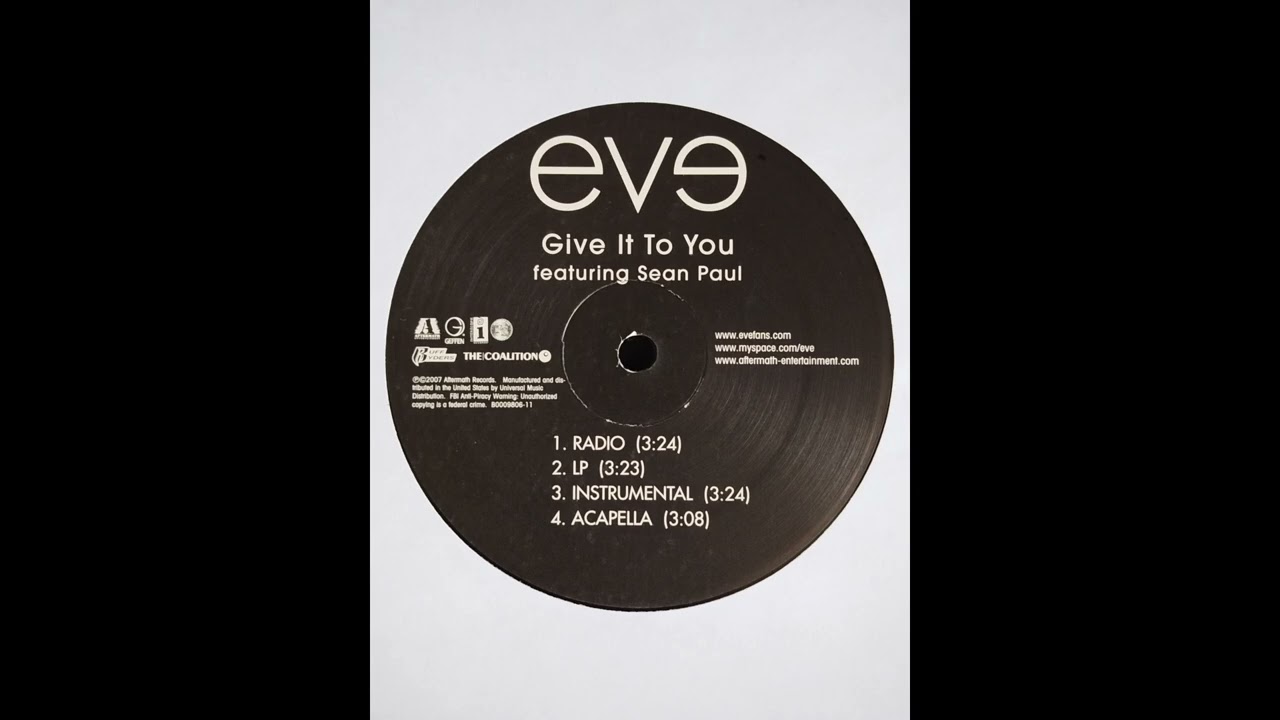 Eve, Sean Paul／Give It To You／Sexy Lady Eve Feat. Sean Paul 