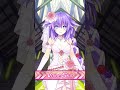 Purple Heart (CV: Rie Tanaka) in Mermaid Rose Wedding Dress  /「パープルハート(CV:田中理恵)」の「マーメイドローズウェディングドレス」