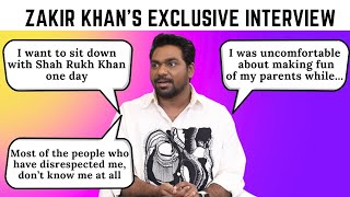 Zakir Khan on meeting Shah Rukh Khan, his journey, making FUN of parents, CVHH 3