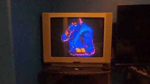 Sony 32XBR250 with MiSTeR FPGA Dual Output