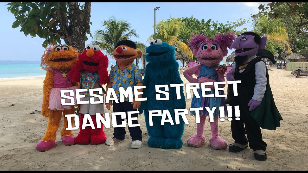 Epic Sesame Street Dance Party Beaches Negril Jamaica YouTube