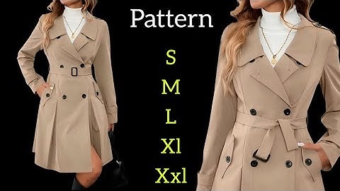 DIY Coat Pattern Drafting | Easy Sewing for Beginners