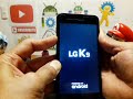 Como resetear lg k9 lmx210hm