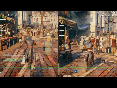 Assassin's Creed Unity: PS4 vs Xbox One Multiplayer Co-Op Frame-Rate Test 