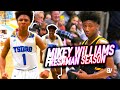 Mikey Williams FULL FRESHMAN YEAR HIGHLIGHTS: ALL DUNKS, 3'S FROM CLOSE TO FAR, BLOCKS & MORE!