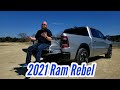 COMPLETE LOOK at the 2021 Ram 1500 Rebel Review | Rebel Level 2 | Rebel 12 | 5.7L Hemi V8 Etorque