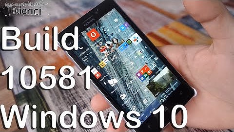 Hands-on - Windows 10 Mobile build 10581 on Lumia 925