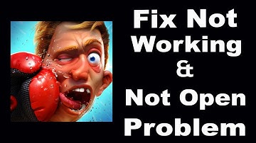 How To Fix Boxing Star App Not Working | Boxing Star Not Open Problem | PSA 24