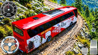 New Off-Road Bus Simulator 2026 | Extreme Mountain Bus Driving Gameplay screenshot 1
