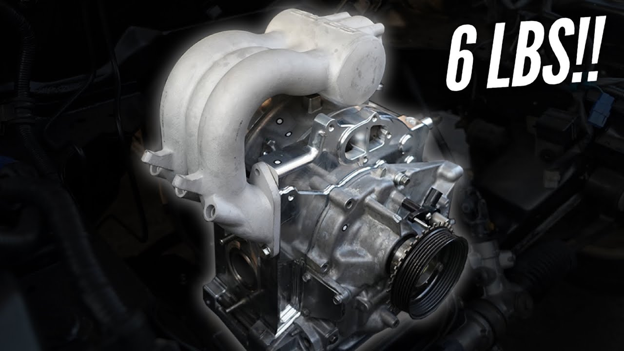 We 3D printed an Aluminum 1 Rotor Turbo Manifold! 