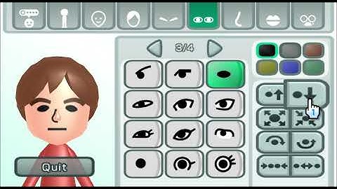 Wii Sports Custom CPU Mii Tutorial: Conner