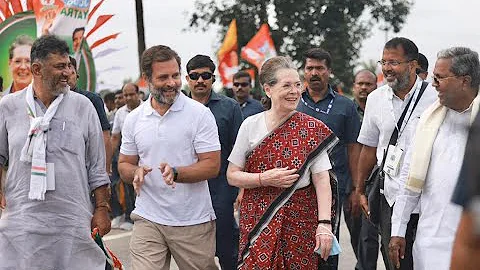 A step in the service of our motherland | Congress President Sonia Gandhi joins Bharat Jodo Yatra