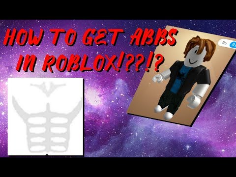 how to make roblox ABS / T shirt 