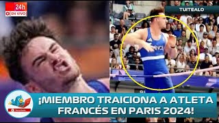 Insolito Miembro elimina a atleta frances Anthony Ammirati en Paris 2024