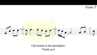 Right Here Waiting Violin Sheet