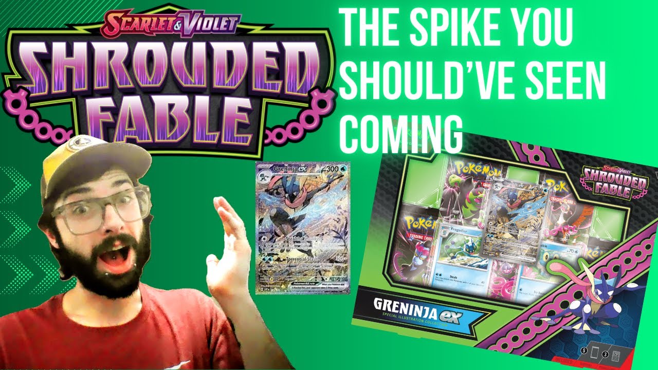 Opening the BEST Shrouded Fable Product!! Pokemon Cards Greninja EX Special Illustration TCG Box!!!