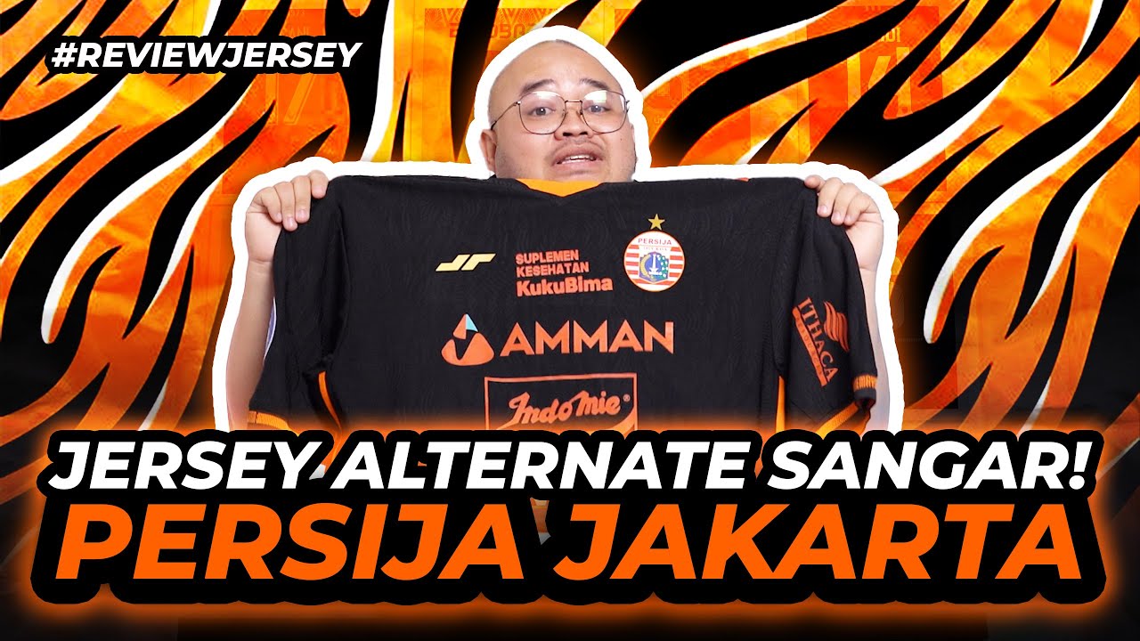 HITAM MANIS ! JERSEY ALTERNATE PERSIJA JAKARTA 2022-2023 #reviewjersey