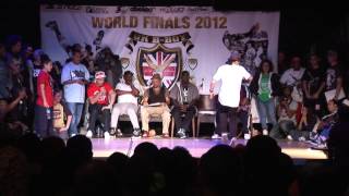 UK BBoy Champs 2012  CINTIA vs GREENTECK (Popping Quarter Final)