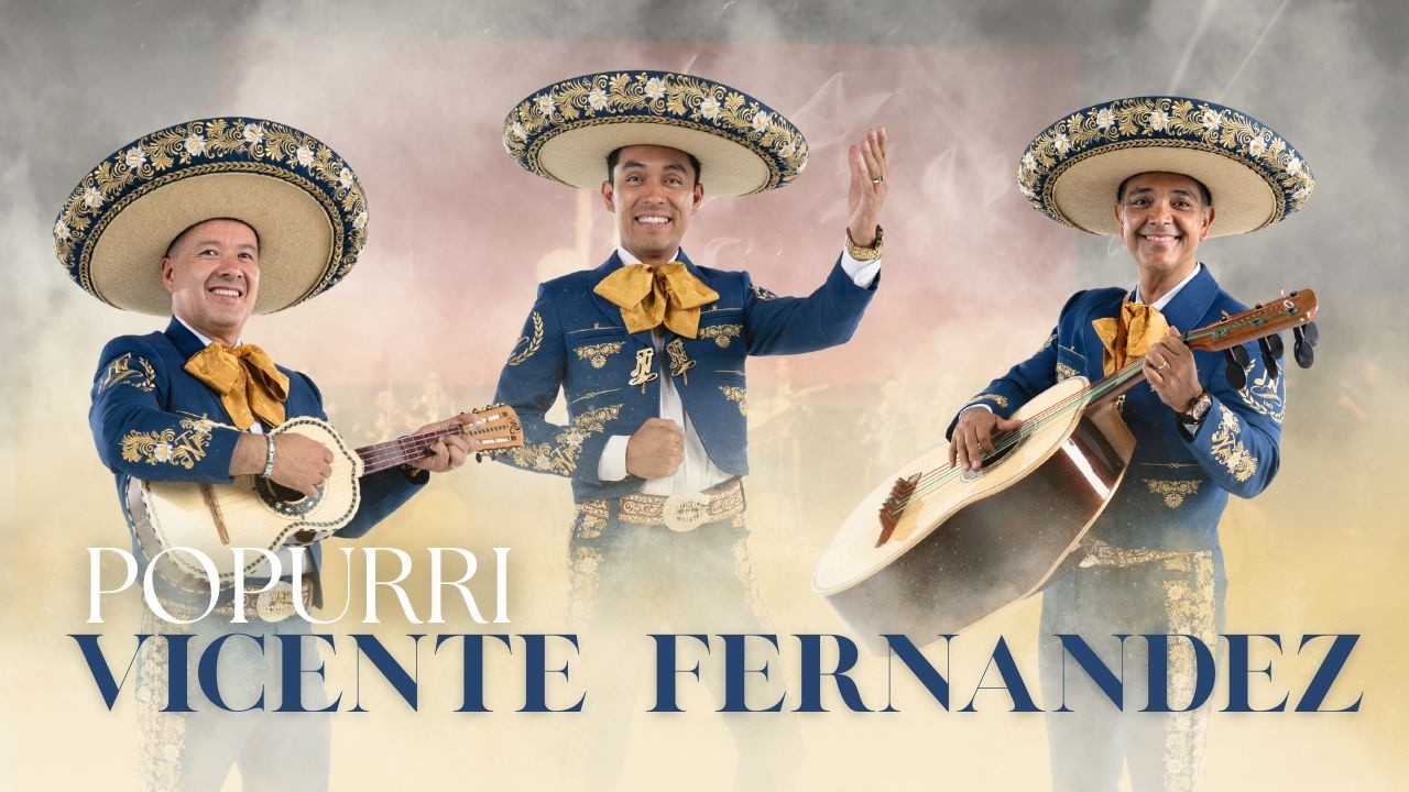 MARIACHI NUEVO TECALITLÁN - POPURRI VICENTE FERNANDEZ