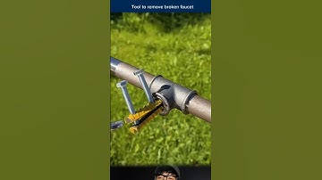 Tool to remove broken faucet