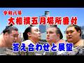 的中率69％！大相撲五月場所の番付答え合わせと見所徹底解説 #大相撲 #予想番付 #sumo